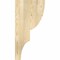 Ekena Millwork Ridgewood Rough Sawn Corbel, Douglas Fir, 6"W x 12"D x 24"H COR06X12X24RID00RDF - alternate 2